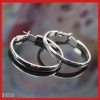 Wholesale 2011 hot sale stainless steel hoop earring jewelry