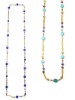 Wholesale colorful summer beaded necklace