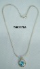 Wholesale neckchain,jade neck chain, crystal necklace