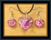 Wholesale murano glass jewelry set