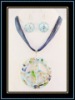 Wholesale murano glass jewelry set