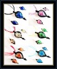 Wholesale hottest inner flower murano glass jewelry set