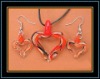 Wholesale murano glass jewelry set