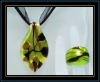 Wholesale hottest design glass jewelry set