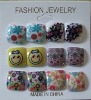 Wholesale 2011fashion painted acrylic earrings/promotion earrings