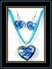 Wholesale hottest murano necklace and earrings set