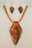 hottest design morano glass jewelry set