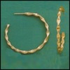 Fashion gold hoop earrings,jewelry earrings