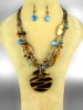 murano glass jewelry set