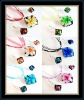 hottest murano necklace and earrings set