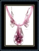 hottest murano necklace and earrings set