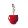Wholesale red heart charm braclet and kids jewelry and promotion gift 1080