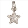 Wholesale pentagram charms for charm braclet and kids jewelry and promotion gift 1141