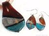 Wholesale fashion murano glass earrings and necklace sets