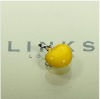 Wholesale Peach heart charms for charm braclet and kids jewelry and promotion gift 1158