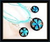 Wholesale murano glass jewelry set