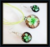 murano glass jewelry set