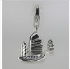 Wholesale sailing charms for charm braclet and kids jewelry and promotion gift 1075