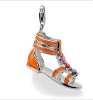 Wholesale sandal charms for charm braclet and kids jewelry and promotion gift 1040