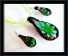 murano glass jewelry set