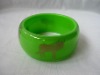 Wholesale fashion good looking resin bracelet