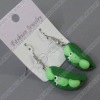 clay earring, round, fashion earring,