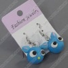 clay earring, round, fashion earring,