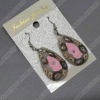 clay earring, round, fashion earring,