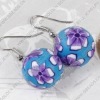 Wholesale clay earring, round, fashion earring,