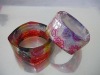 Wholesale beautiful resin bangle