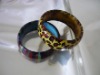 Wholesale beautiful polyresin bangle