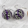 Wholesale clay earring, round, fashion earring,