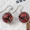 Wholesale clay earring, round, fashion earring,