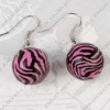 Wholesale clay earring, round, fashion earring,