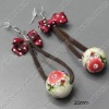 Wholesale clay earring, round, fashion earring,