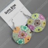 Wholesale clay earring, round, fashion earring,
