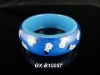 Wholesale hot sale Christmas theme resin bracelet