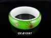 Wholesale hot sale christmas theme resin bracelet