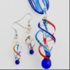 Wholesale Murano Glass Necklace and Earrings Set
