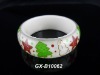 Wholesale hot sale christmas theme resin bracelet