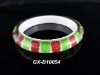 Wholesale hot sale Christmas theme resin bracelet
