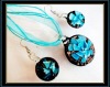 Wholesale lampwork glass jewelry set