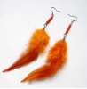 Wholesale feather earrings & wholesale long feather earrings