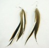 feather earrings & wholesale long feather earrings