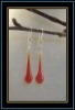 fashion drop murano glass earrings
