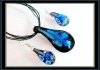 murano glass jewelry set