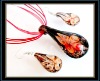 murano glass jewelry set