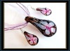 murano glass jewelry set