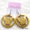 Wholesale fashion coconut earring ME-002C