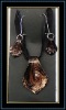 Murano Glass Necklace and Earrings Set